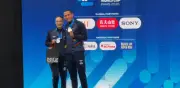 Colombia brilla en París con plata y bronce en Copa Mundo de Natación Artística