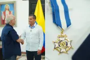 Cuerpo Consular de Cartagena otorga máxima distinción al alcalde Dumek Turbay Paz