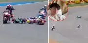 David Alonso sufre grave accidente en Moto2 Tailandia: inconsciente tras choque múltiple