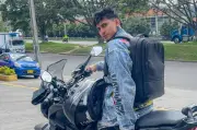 David Mateus, exparticipante del 'Desafío', denuncia robo de su moto ganada en el reality