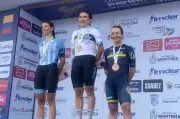Diana Peñuela gana bronce en Panamericano de Ruta y Colombia lidera medallero