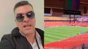 Eduardo Luis critica cabina de transmisión en partido Colombia vs Francia