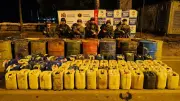 Ejército incauta más de 1.200 galones de gasolina robada en Barrancabermeja