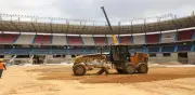 Estadio Metropolitano inicia siembra de césped híbrido para la Copa Suramericana 2026