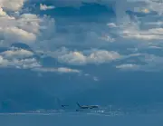 Estados Unidos muestra imágenes de aviones de guerra en sobrevuelo frente a Venezuela