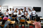 Estudiantes de Boyacá colaborarán con la NASA mediante antena científica en colegio público