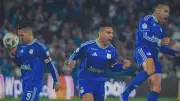 Falcao celebra desde el palco la goleada de Millonarios sobre Atlético Nacional