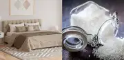 Feng Shui recomienda frasco de sal gruesa junto a la cama para mejorar el descanso nocturno