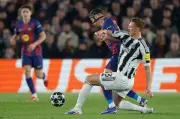 Festival de goles en el primer tiempo del Barcelona vs Newcastle en la Champions League