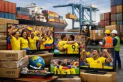Fiebre mundialista dispara importaciones de televisores en Colombia durante enero de 2026