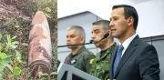 Fuerza Pública investiga origen de bomba hallada en frontera con Ecuador y ordena destrucción controlada