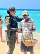 Gaula de Cartagena intensifica campaña contra secuestro y extorsión en Barú