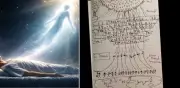Hombre declarado muerto revive y dibuja su visión del 'más allá': conexión universal