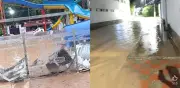 Inundaciones en Melgar por desbordamiento de quebrada 'La Melgara' generan pánico en Semana Santa