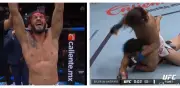 Javier 'Blair' Reyes logra victoria por nocaut técnico en su debut soñado en la UFC