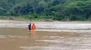 Joven desaparece arrastrado por creciente del río Lebrija en Santander durante fuertes lluvias