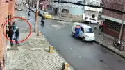 Ladrones capturados en Bogotá tras robo a plena luz del día grabado en video