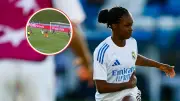 Linda Caicedo anota en la Champions Femenina ante el Barcelona