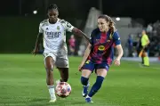 Linda Caicedo brilla con doblete pero Real Madrid cae 6-2 ante Barcelona en Champions femenina