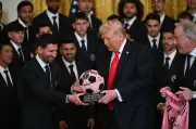Lionel Messi e Inter Miami reciben homenaje de Donald Trump en la Casa Blanca