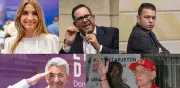 Los cinco candidatos más votados al Senado: Blel, García, 'Jota Pe', Pulgar y Gómez