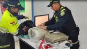 Menor de 14 años aprehendido en Bogotá con 11 kilos de marihuana en su maleta