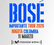 Miguel Bosé regresa a Bogotá con su 'Importante Tour 2026' y más eventos culturales de marzo