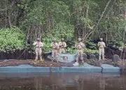 Militares ecuatorianos desmantelan narcosemisumergible en frontera con Colombia con destino a Norteamérica