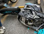 Mujer fallece en trágico accidente de moto en la curva de la Virgen de Bucaramanga