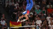 Ángel Barajas brilla en Azerbaiyán con doble medalla en Copa del Mundo de Gimnasia
