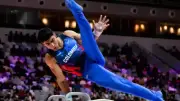 Ángel Barajas gana oro en Copa Mundo de Gimnasia con rutina impecable en Bakú