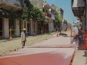 Obras en Calle de la Media Luna en Cartagena avanzan al 25% con inversión de $5 mil millones