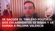 Palacios y Córdoba abandonan la carrera presidencial y se unen a Paloma Valencia