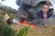 Petro genera polémica con insultos a opositores tras accidente aéreo militar en Putumayo