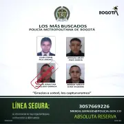 Policía busca a tres integrantes de 'Los Pumas' por hurto de vehículos de lujo en Bogotá