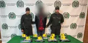 Policía incauta 60 kilos de marihuana en aeropuerto El Dorado y captura a cinco personas