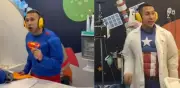 Psicólogo colombiano se viste de superhéroes para eliminar el miedo infantil a resonancias magnéticas