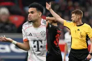 Árbitro alemán reconoce error en expulsión de Luis Díaz en partido del Bayern