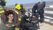 Reanudan búsqueda de joven arrastrado por el mar en Puerto Colombia, Atlántico