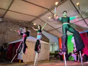 San Gil y Pinchote se preparan para recibir el Festival Nacional de Zanqueros con más de 80 artistas