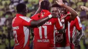 Santa Fe vence a Bucaramanga y se acerca a los cuadrangulares finales