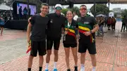 Santander brilla en atletismo nacional con medallas de oro y bronce en Cúcuta
