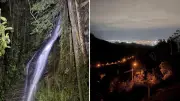 Senderismo nocturno en Cali: la experiencia de visitar cascadas bajo las estrellas