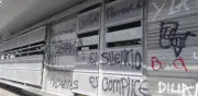 Vandalizan cinco estaciones del MIO en protesta estudiantil de Univalle en Cali
