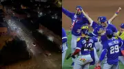 Venezolanos en Bogotá celebran con caravanas el histórico título mundial de béisbol