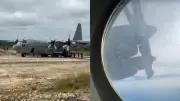 Videos revelan interior del Hércules C-130 antes del accidente en Putumayo