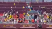 Violencia en las tribunas durante partido de la Selección Colombia vs Francia en EE.UU.