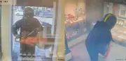 Violento robo en joyería inglesa con machete y motosierra: ladrones huyen en moto tras sembrar pánico