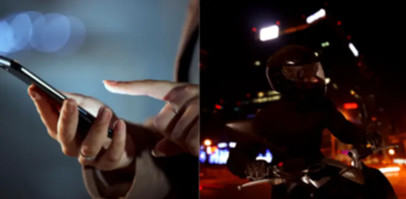 Mujer golpeada por motociclista en Cali al negarse a pagar más de lo acordado