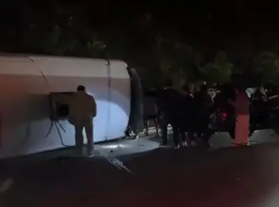 Accidente de bus en la Curva de Shilim deja 42 lesionados en vía Bogotá-La Vega